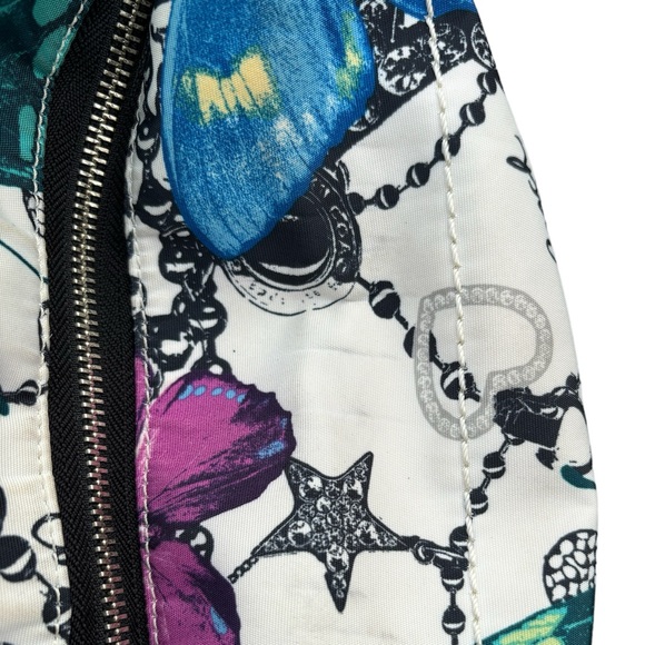 COACH Rare Limited Edition “Carly” Multicolor Butterfly Boho Purse - Picture 11 of 13